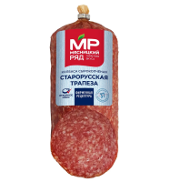 Колбаса Мясницкий ряд Старорусская трапеза сырокопченая, 200г