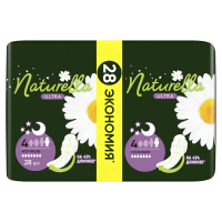 Прокладки Naturella Ultra Night ромашка, 28шт
