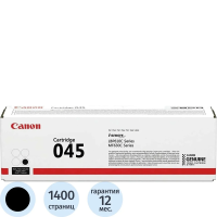 Картридж лазерный Canon 045 BK 1242C002, черный