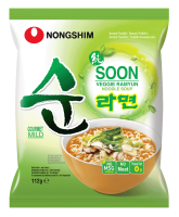Лапша быстрого приготовления Nongshim Soon Veggie овощная, 112г