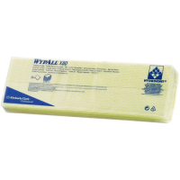 Протирочные салфетки Kimberly-Clark WypAll Х80, 25шт, 41,6х34,4см, желтые, 7567