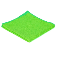 Микрофибра махра 220г/м2 Салфетка 40х40см (зеленая)