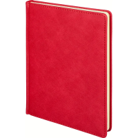 Ежедневник недатированный А5+ CLASSIC иск.кожа КРАСНЫЙ 3-689/04