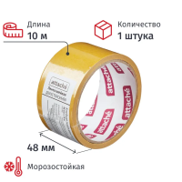 Клейкая лента монтажная Attache 48мм х 10м, двусторонняя