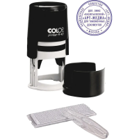Печать кругая самонаборная Colop Printer 1 круг, d=40мм, R40/1