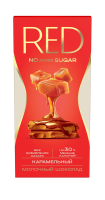 Шоколад Red Delight молочный карамелизованный без сахара, 70г
