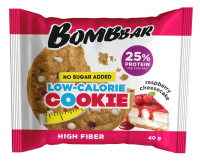 Печенье Bombbar малиновый чизкейк, 40г