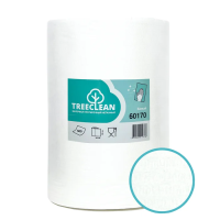 Протирочный материал Treeclean, 500 листов, 32х34см, белый, 60170