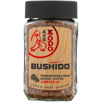 Кофе растворимый Bushido Kodo 95г, стекло