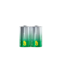 Батарейки GP Super, D (LR20, 13А), алкалиновые, КОМПЛЕКТ 2 шт., в пленке, 13A-OS2