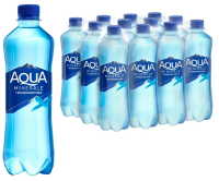 Вода питьевая Aqua Minerale газ, 500мл, ПЭТ х 12шт