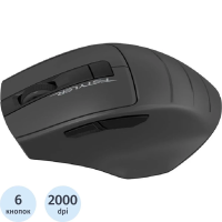Мышь беспроводная A4tech Fstyler FG30 серый/синий, 2000dpi