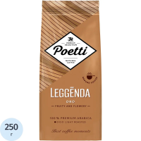 Кофе молотый Poetti Leggenda Oro, 250г