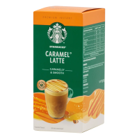 Напиток кофейный Starbucks растворимый карамельный латте (23г x 5шт), 115г