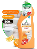 Чистящее средство для сантехники Grass Dos Gel, Сила цитрусов, 1.5л, 125802