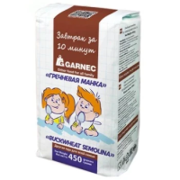 Манка Garnec гречневая без глютена, 450г