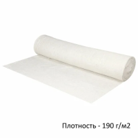 Полотно техническое Laima Стандарт холстопрошивное, 1.5х50м, белое, 190г/кв.м, хлопок/ полиэфир