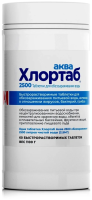 Дезсредства: ХлортабАква 1,1кг 60 таб для обеззараживания воды (шт.)