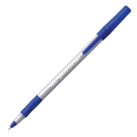Шариковая ручка Bic Round Stic Exact синяя, 0.28мм
