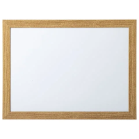 Доска магнитно-маркерная Brauberg 25.4x34.2см, белая, лаковая, деревянная рама