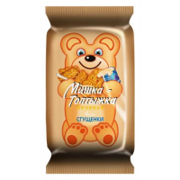 Печенье Мишка топтыжка со вкусом сгущенки, 25г, 140шт/уп
