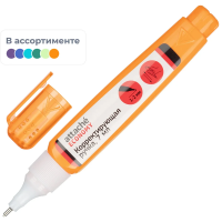 Корректирующая ручка 7мл Attache Economy, металлический наконечник