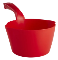Ковш Vikan 1л, круглый, красный, 56814
