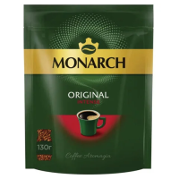 Кофе растворимый Monarch Intense, 130г, пакет