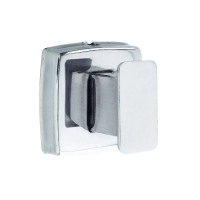 Крючок Nofer Classic матовый, одинарный, 09016.S