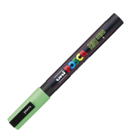 Маркер акриловый Uni Posca PC-3M салатовый, 0.9 - 1.3 мм, круглый