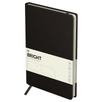 Ежедневник недатированный, B5, 136л., твердый переплет, кожзам, BG 'Bright. Brown', коричневый, карман