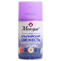 Сменный баллон для освежителя воздуха Мелодия Альпийская свежесть, 250м