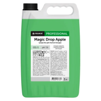 Средство для мытья посуды 5 л, PRO-BRITE MAGIC DROP Apple, с ароматом яблока, нейтральное, концентрат, 031-5