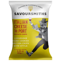 Чипсы Savoursmiths Итальянский сыр и портвейн, 150г