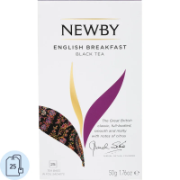 Чай Newby Английский Завтрак, черный, 25 пакетиков