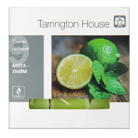 Tarrington House Свеча Чайная ароматическая Лайм & мята, 9шт