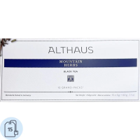 Чай Althaus Mountain Herbs, черный, 15 пакетиков для чайника