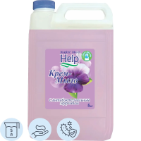 Жидкое мыло Help  антибактериальное 5л, канистра