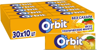 Жевательная резинка Orbit Тропическое манго, 14г x 30 шт