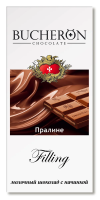 Шоколад Bucheron Filling молочный пралине, 85г
