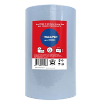 Протирочный нетканый материал HACCPER W 80 'Extra Strong Blue', 400 листов, 32х30 см, 56 г/м2, 930800