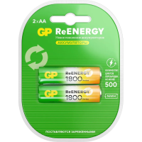 Аккумулятор Gp AA/LR6, 1800mAh, 2шт/уп