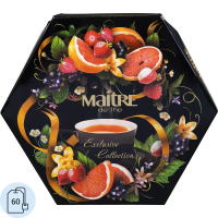 Чай Maitre Exсlusive Collection 12 вкусов, 60 пакетиков