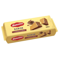 Вафли Яшкино шоколадные, 300г