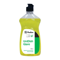 Средство для мытья посуды Hadlee Unidish Glare (Юнидиш Глэр) 500мл, ручным способом, нейтральный пенный гель, 1108-05