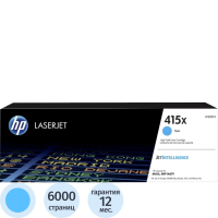 Тонер-картридж HP 415X W2031X гол. пов. емк. для HP LJ M454/MFP M479