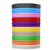 Набор пластика для 3D ручек Brauberg Kids 10 цветов х 10м