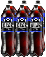 Напиток Evervess Cola без сахара газированный, 1.5л x 6 шт