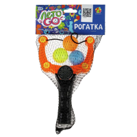 Набор 1Toy рогатка с шариками, 20см