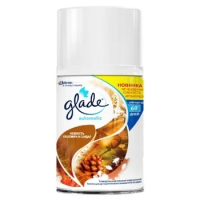 Сменный баллон для освежителя воздуха Glade Automatic Нежность кашемира и сандал, 0.269л